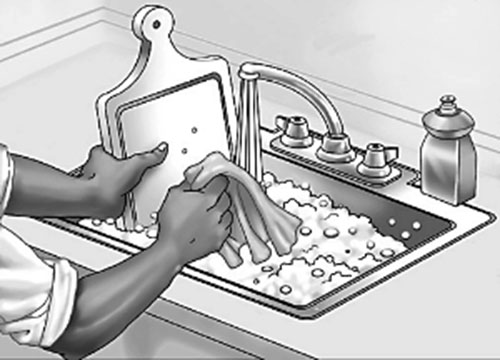 飯后誰洗碗？交給我吧！