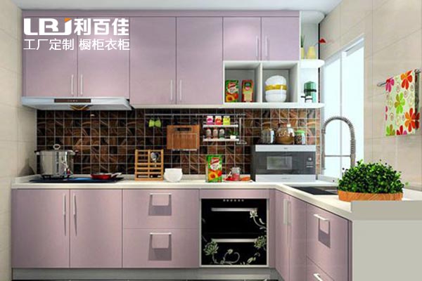 利百佳櫥柜品牌帶你欣賞L型整體櫥柜！