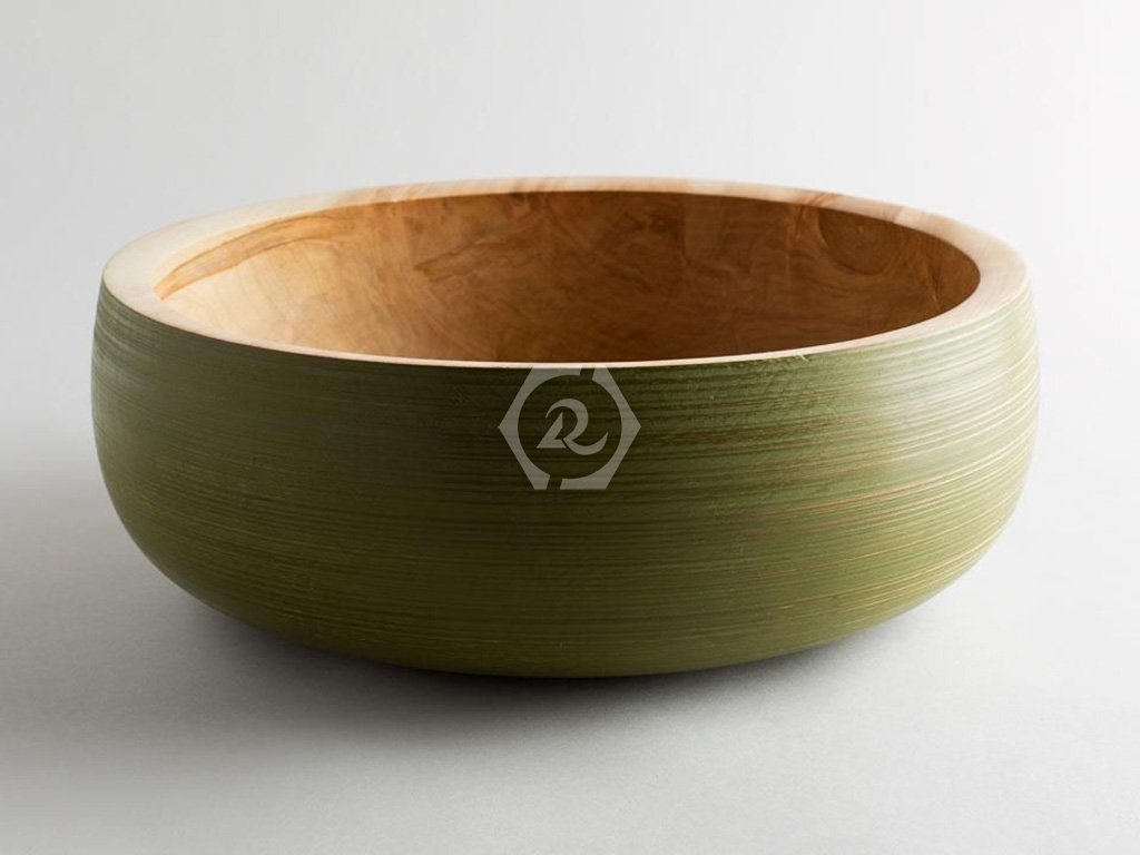 數控木工車床加工木碗樣品