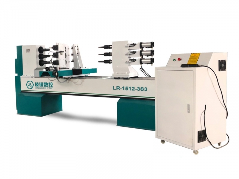 三軸六刀車?yán)穸喙δ芤惑w全自動(dòng)數(shù)控木工車床